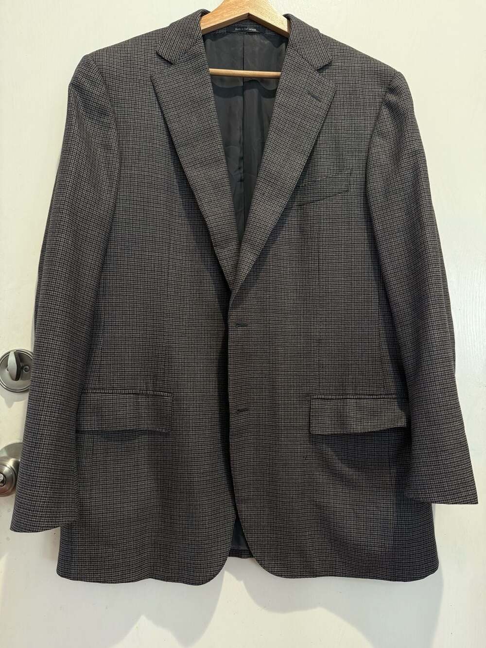 Nordstrom Tailored Ermenegildo Zegna Trofeo 100% Wool Sport Coat Blazer 52R